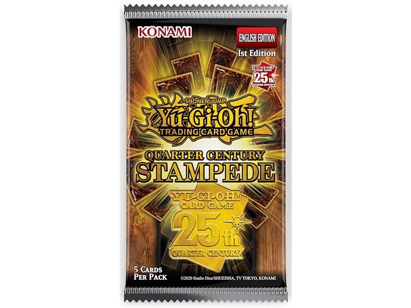 Konami Yu-Gi-Oh! Quarter Century Stampede Booster Box