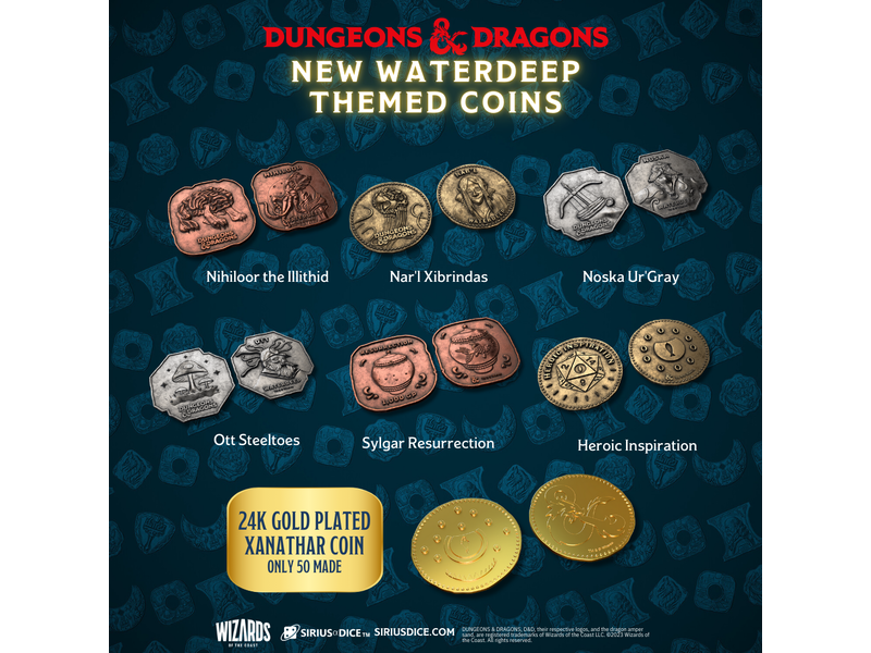 Sirius Dice D&D Xanathar'S Treasure Pack
