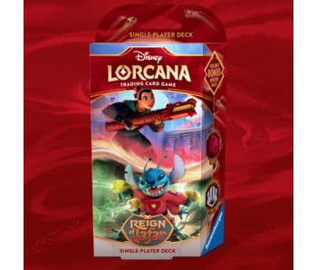 Disney Lorcana Reign of Jafar - Starter Deck Ruby/Steel (EN)