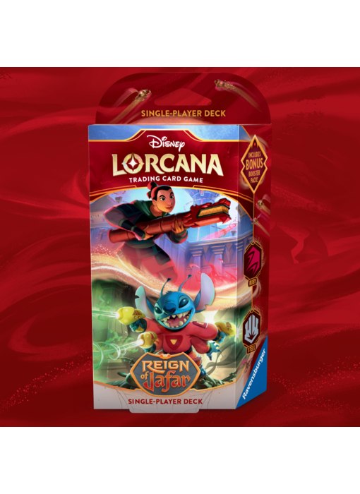 Disney Lorcana Reign of Jafar - Starter Deck Ruby/Steel (EN)