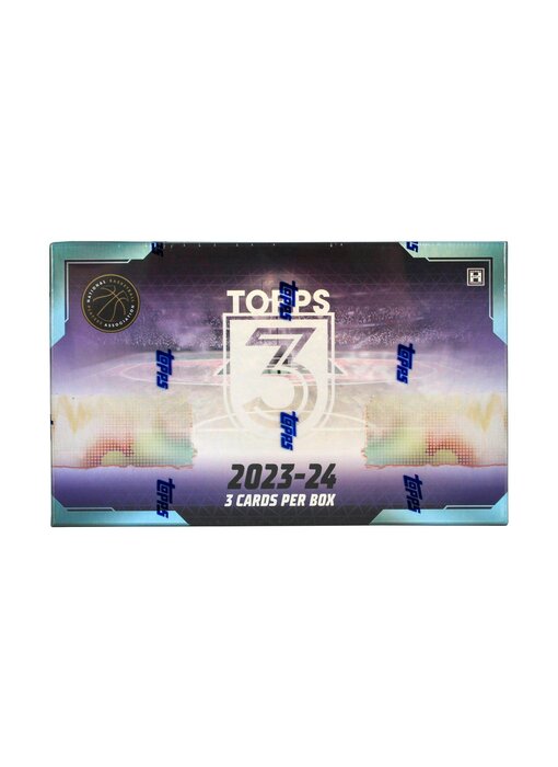 2023/24 Topps Three Basketball Hobby Box