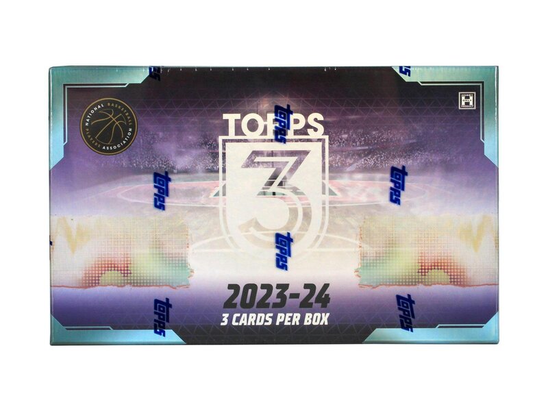Topps 2023/24 Topps Three Basketball Hobby Box