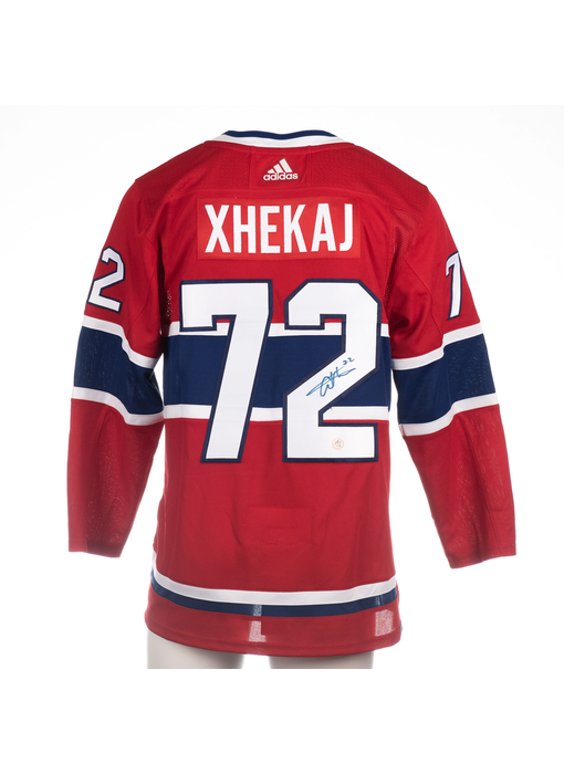Arber Xhekaj Autographed Adidas Authentic Jersey