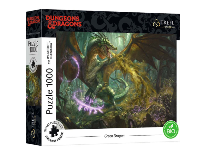 Dungeons and Dragons - the Hunt for The Green Dragon - 1000pc