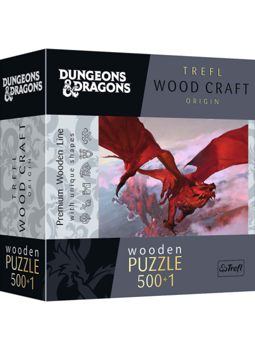 Woodcraft - Ancient Red Dragon - 500+1pcs