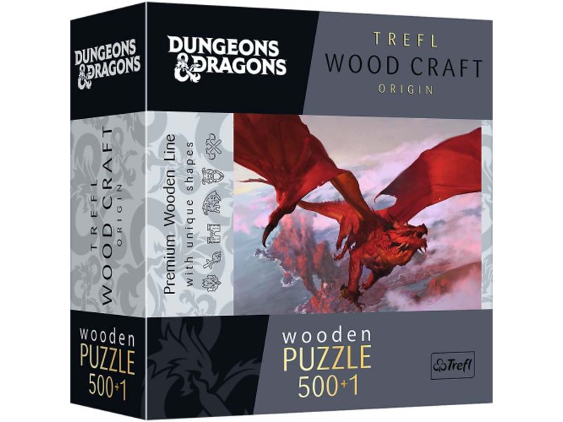 Woodcraft - Ancient Red Dragon - 500+1pcs