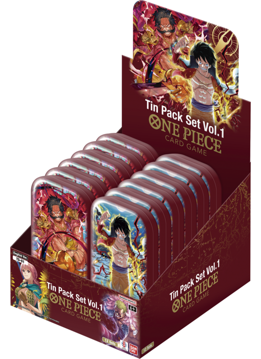 One Piece CG TS01 Tin Pack Set Vol 01 (1 TIN)