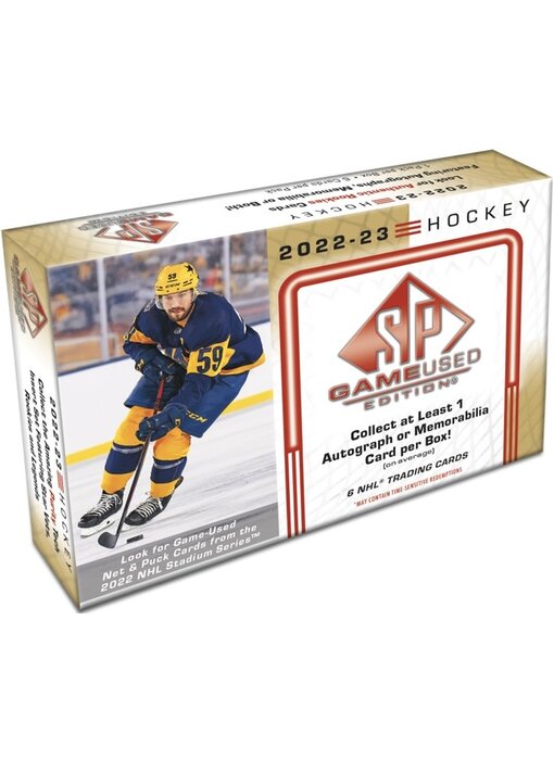 Upper Deck SP Game Used Hockey 22/23 Hobby