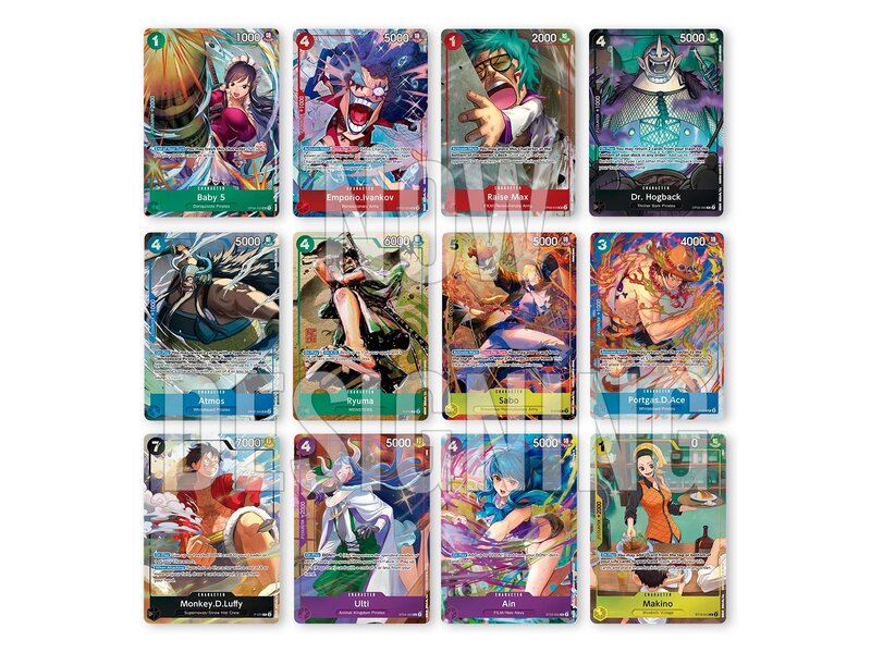 Bandai One Piece CG Premium Card Collection Best Selection V3