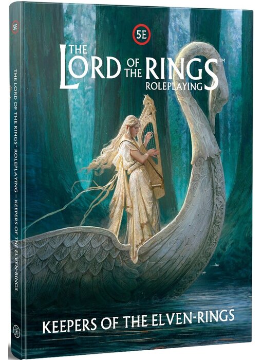 The Lord Of The Rings Rpg 5e Keepers Of The Elven-rings Hc