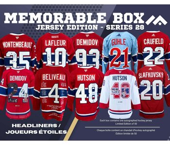 Memorable Box Jersey Edition - Series 28 (Edition Canadiens)