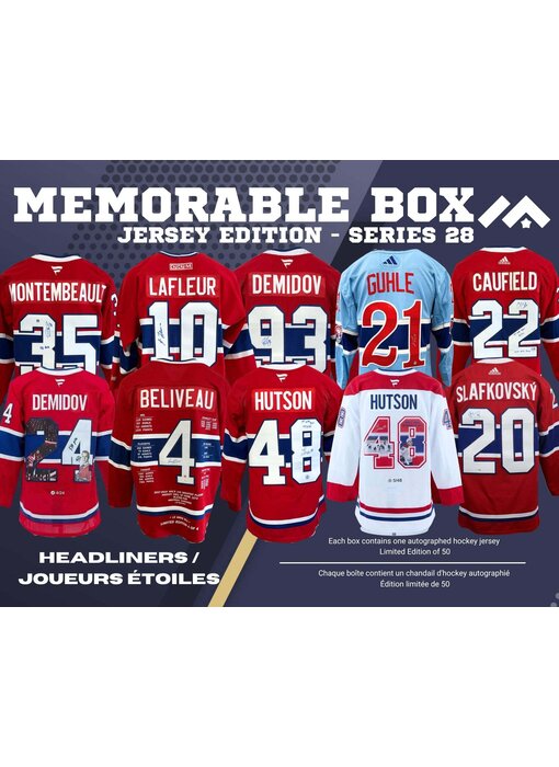 Memorable Box Jersey Edition - Series 28 (Edition Canadiens)