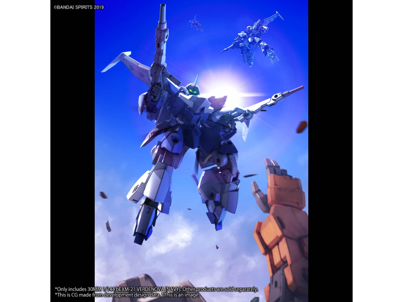 Bandai bEXM-21 VERDENOVA [NAVY] 30MM 1/144 Bandai