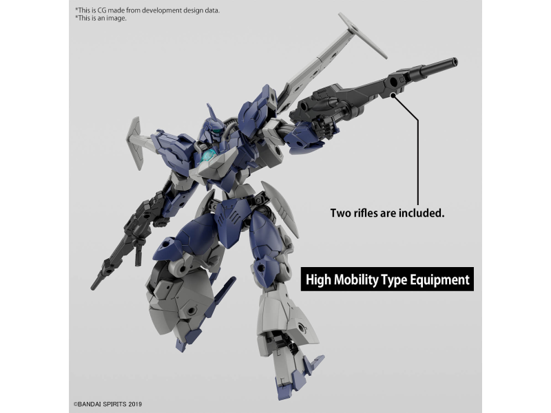 Bandai bEXM-21 VERDENOVA [NAVY] 30MM 1/144 Bandai