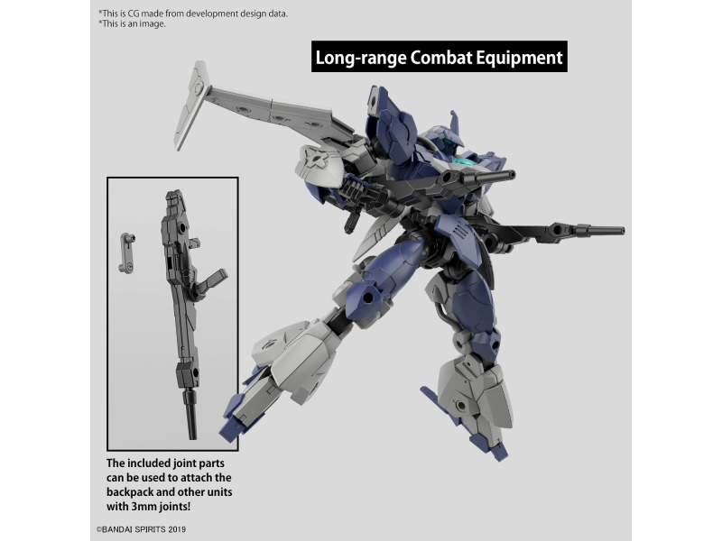 Bandai bEXM-21 VERDENOVA [NAVY] 30MM 1/144 Bandai