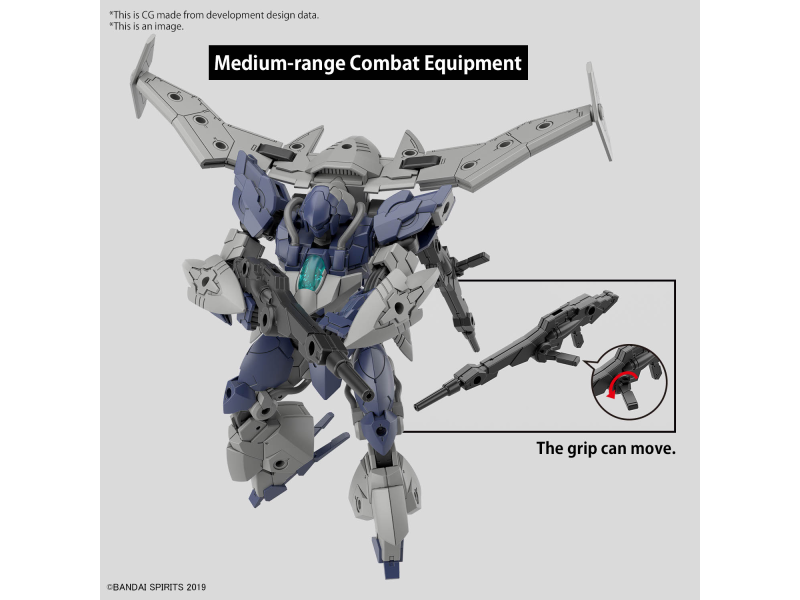 Bandai bEXM-21 VERDENOVA [NAVY] 30MM 1/144 Bandai