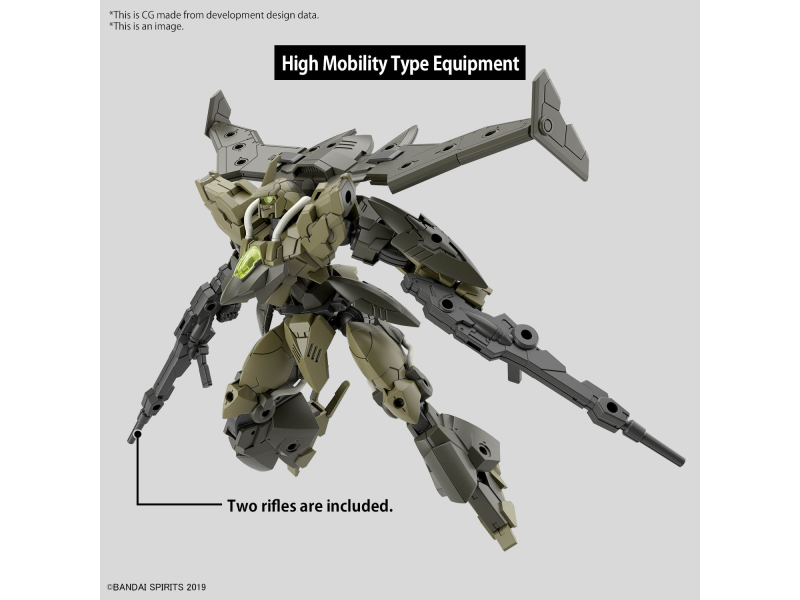 Bandai bEXM-21 VERDENOVA [GREEN] 30MM 1/144 Bandai
