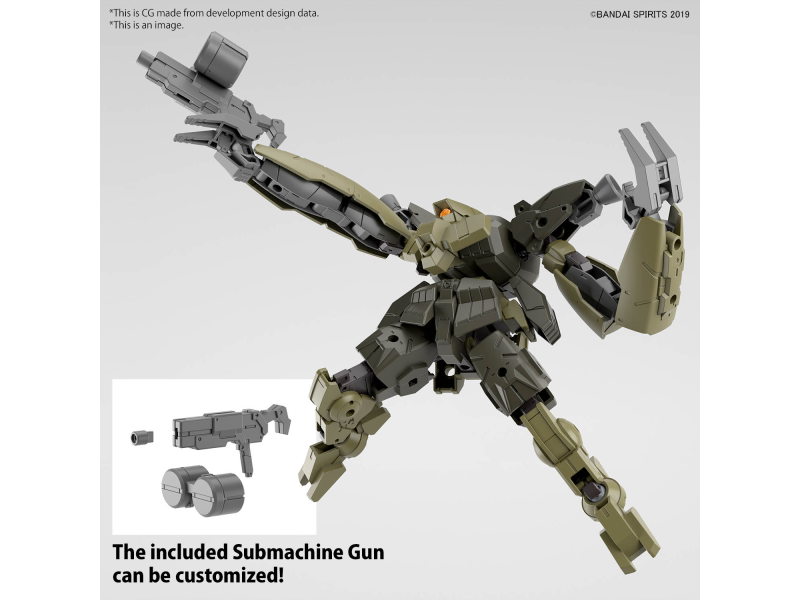 Bandai bEXM-29 GARDONOVA [GREEN] 30MM 1/144 Bandai