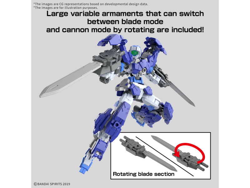 Bandai eEXM-17FA FULL ARMOR ALTO 30MM 1/144 Bandai