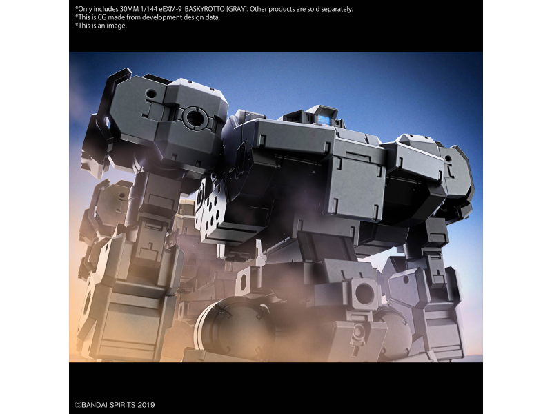 Bandai eEXM-9 BASKYROTTO [GRAY] 30MM 1/144 Bandai