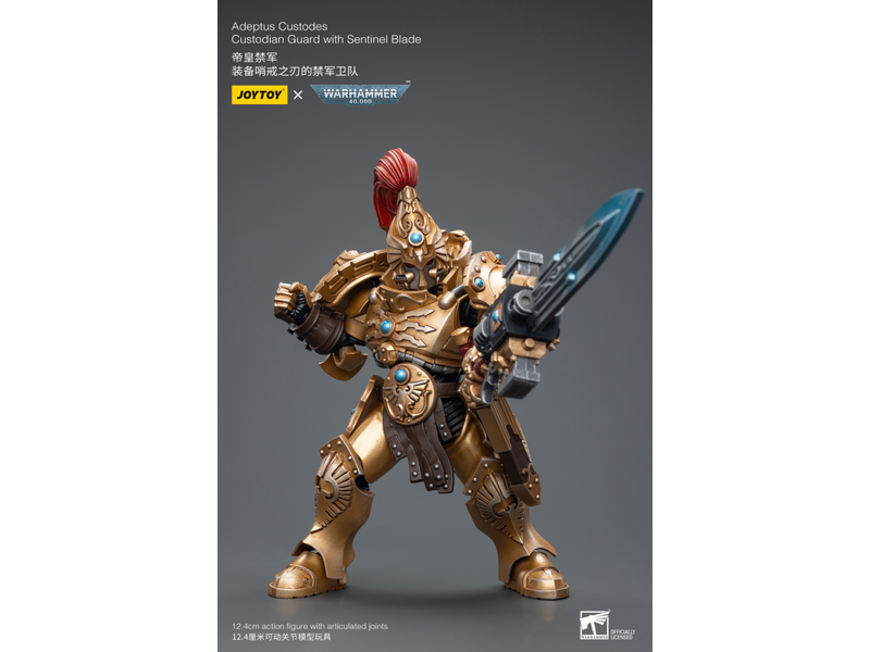 Joy Toy Custodian Guard with Sentinel Blade Adeptus Custodes Joy Toy