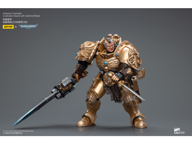 Joy Toy Custodian Guard with Sentinel Blade Adeptus Custodes Joy Toy