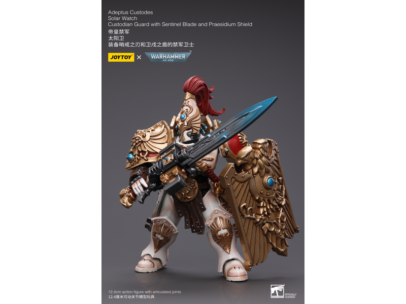 Joy Toy Solar Watch Custodian Guard with Sentinel Blade and Praesidium Shield Joy Toy