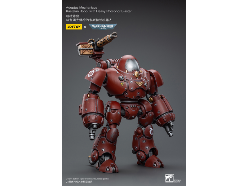 Joy Toy Kastelan Robot with Heavy Phosphor Blaster Adeptus Mechanicus Joy Toy
