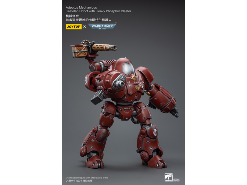 Joy Toy Kastelan Robot with Heavy Phosphor Blaster Adeptus Mechanicus Joy Toy