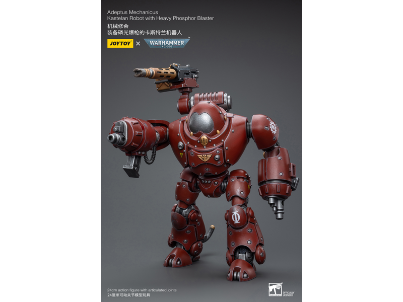 Joy Toy Kastelan Robot with Heavy Phosphor Blaster Adeptus Mechanicus Joy Toy