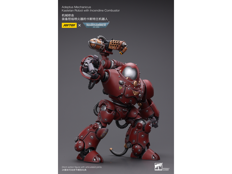 Joy Toy Kastelan Robot with Incendine Combustor Adeptus Mechanicus Joy Toy