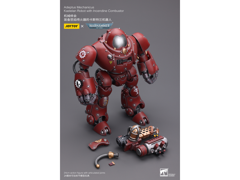 Joy Toy Kastelan Robot with Incendine Combustor Adeptus Mechanicus Joy Toy