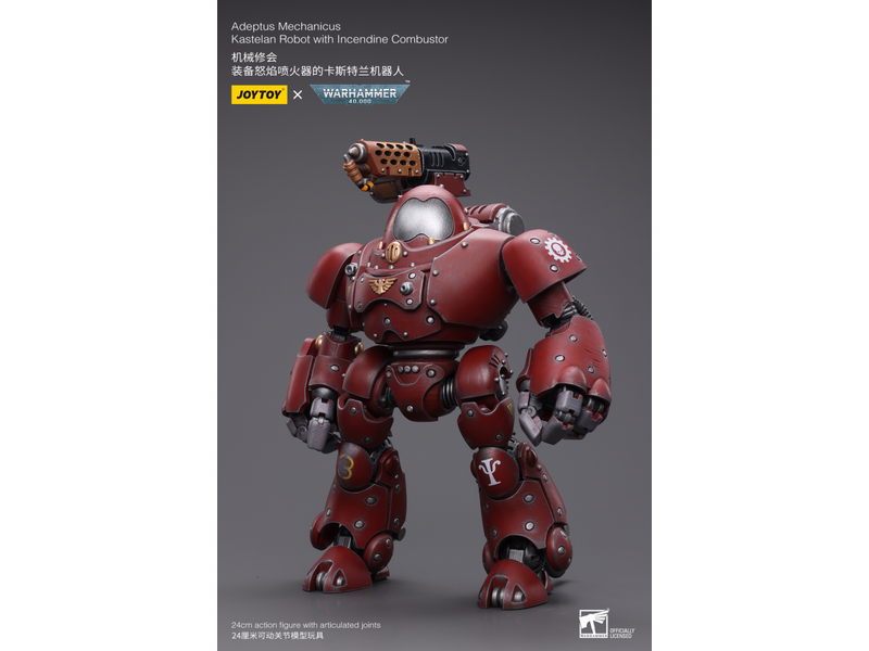 Joy Toy Kastelan Robot with Incendine Combustor Adeptus Mechanicus Joy Toy