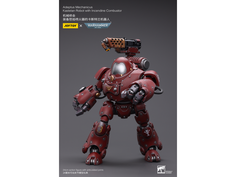 Joy Toy Kastelan Robot with Incendine Combustor Adeptus Mechanicus Joy Toy