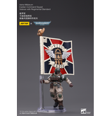 Joy Toy Cadian Command Squad Veteran with Regimental Standard Astra Militarum Joy Toy