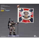 Joy Toy Cadian Command Squad Veteran with Regimental Standard Astra Militarum Joy Toy