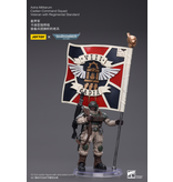 Joy Toy Cadian Command Squad Veteran with Regimental Standard Astra Militarum Joy Toy