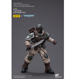 Joy Toy Cadian Command Squad Veteran with Regimental Standard Astra Militarum Joy Toy
