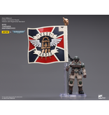 Joy Toy Cadian Command Squad Veteran with Regimental Standard Astra Militarum Joy Toy