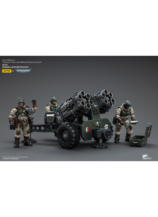 Ordnance Team with Malleus Rocket Launcher Astra Militarum Joy Toy