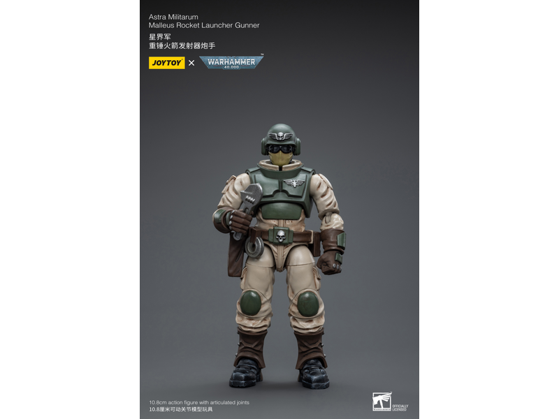Joy Toy Ordnance Team with Malleus Rocket Launcher Astra Militarum Joy Toy