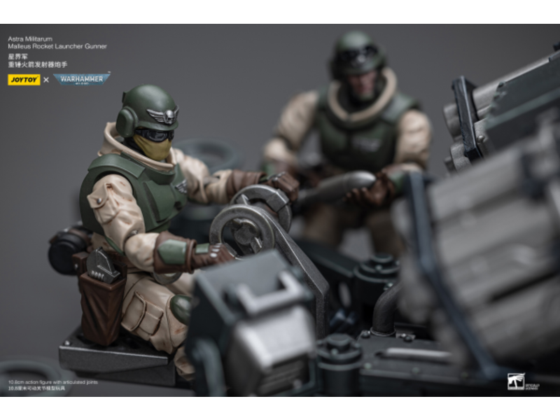 Joy Toy Ordnance Team with Malleus Rocket Launcher Astra Militarum Joy Toy