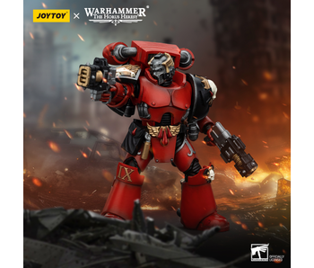 Angel's Tears Squad Arch-Erelim with Volkite Serpentas Blood Angels Joy Toy