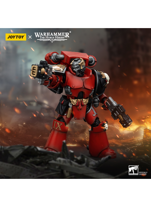 Angel's Tears Squad Arch-Erelim with Volkite Serpentas Blood Angels Joy Toy