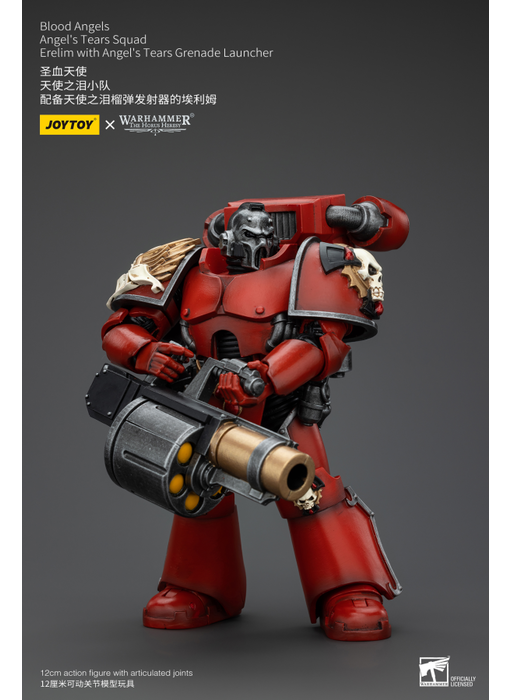 Angel's Tears Squad Erelim with Angel's Tears Grenade Launcher Blood Angels