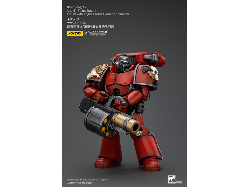 Joy Toy Angel's Tears Squad Erelim with Angel's Tears Grenade Launcher Blood Angels