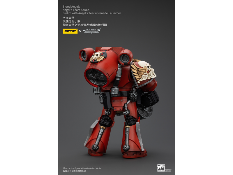 Joy Toy Angel's Tears Squad Erelim with Angel's Tears Grenade Launcher Blood Angels