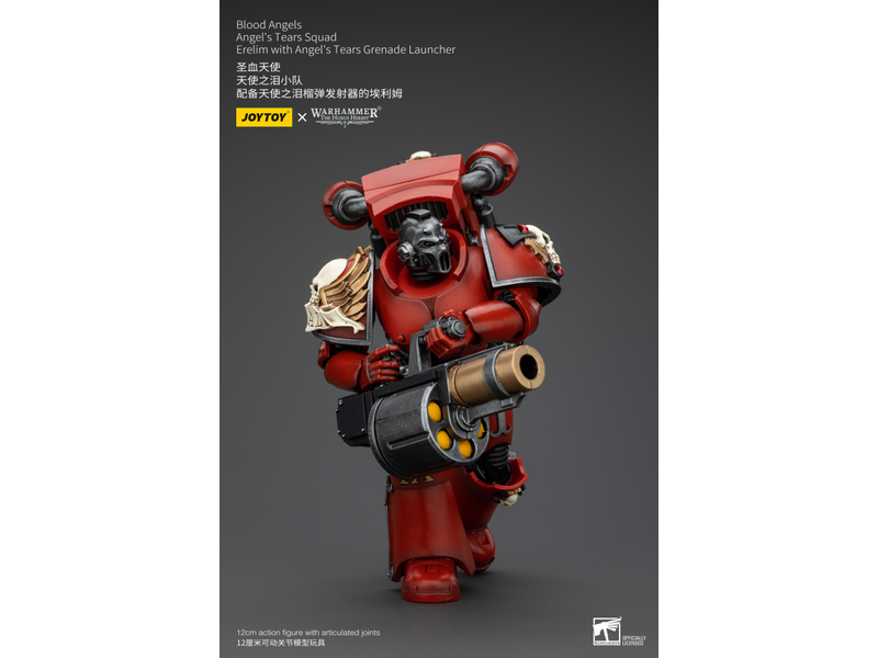 Joy Toy Angel's Tears Squad Erelim with Angel's Tears Grenade Launcher Blood Angels