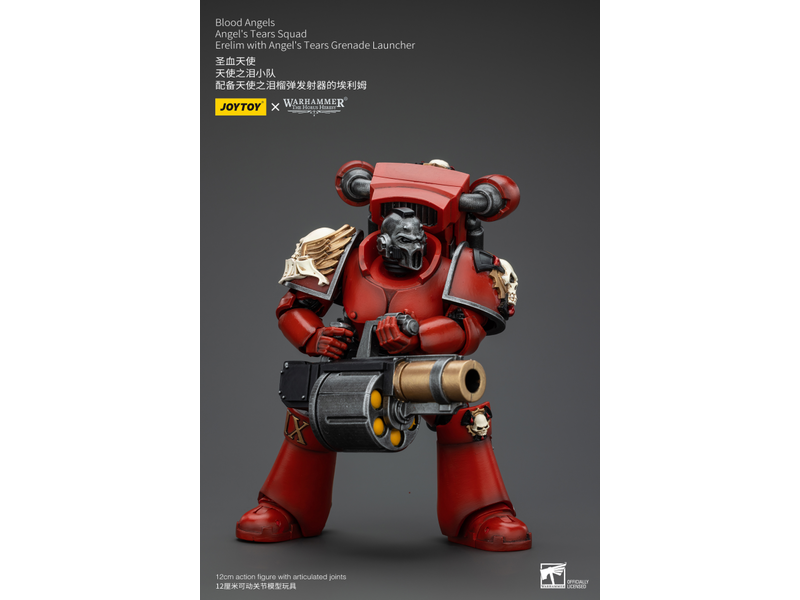 Joy Toy Angel's Tears Squad Erelim with Angel's Tears Grenade Launcher Blood Angels