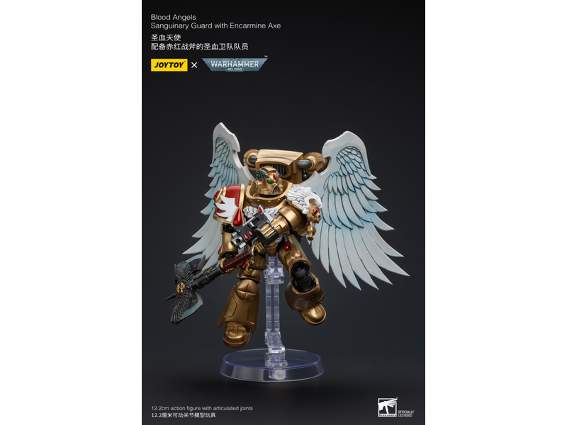 Joy Toy Sanguinary Guard with Encarmine Axe Blood Angels Joy Toy